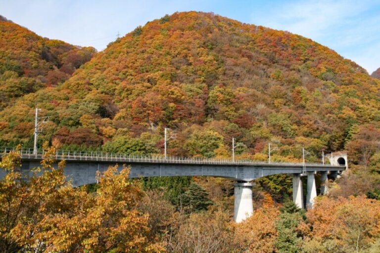 鬼怒川　紅葉