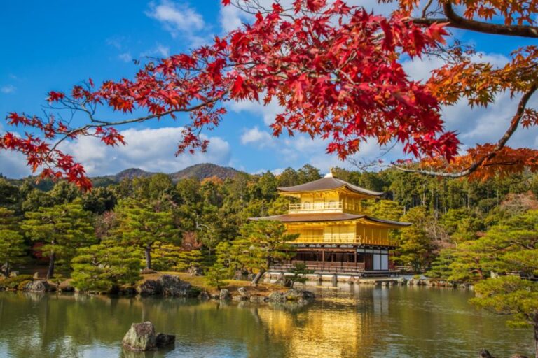 金閣寺　紅葉