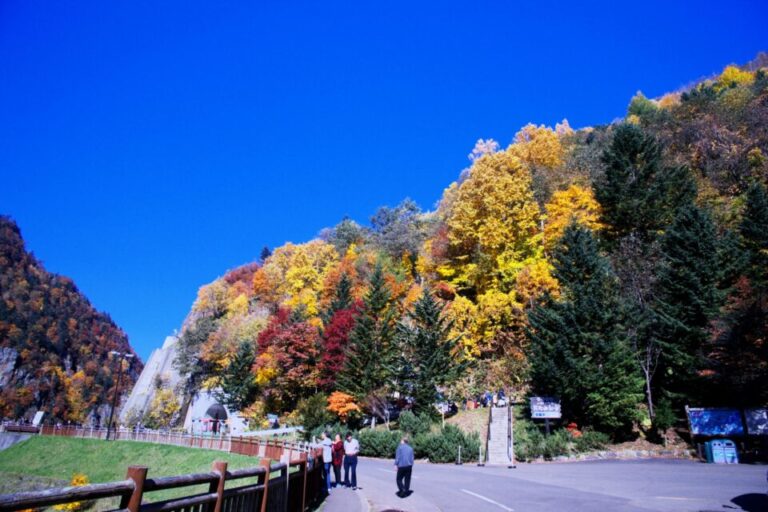 豊平峡ダム　紅葉