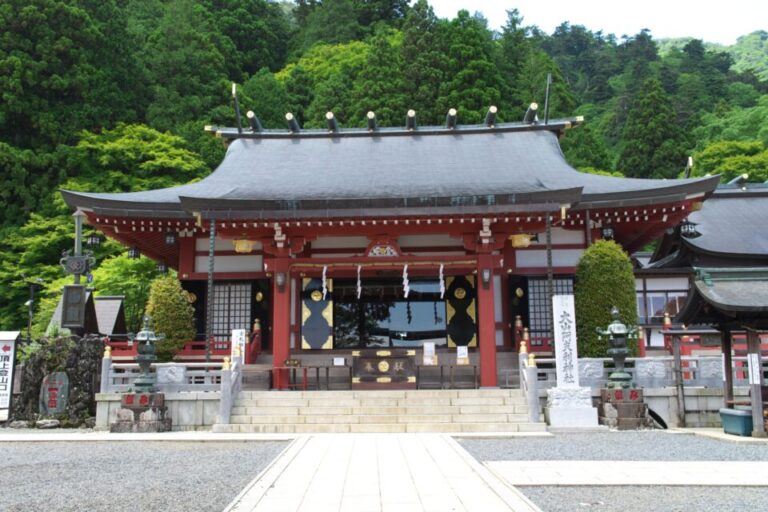 大山阿夫利神社　初詣