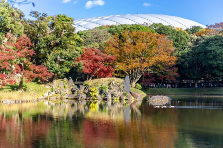 小石川後楽園　紅葉