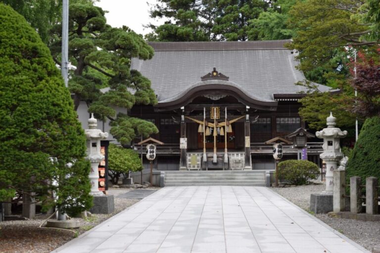 湯倉神社　初詣