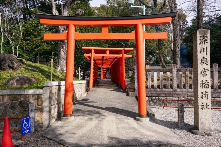 深川神社　初詣